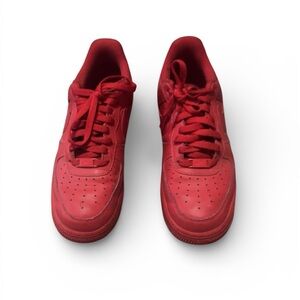 All-Red Low-Top Sneakers